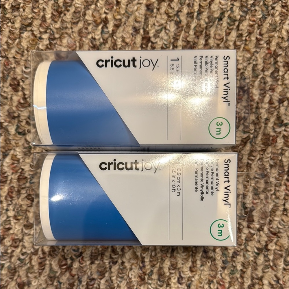 Cricut Joy Smart Vinyl 3m in Vibrant Blue 2 pack